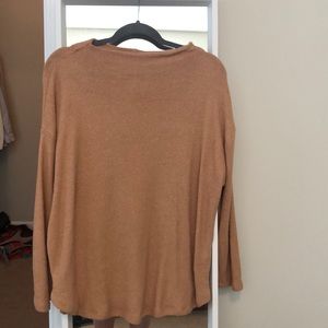 Old Navy Mock Neck Camel Sweater